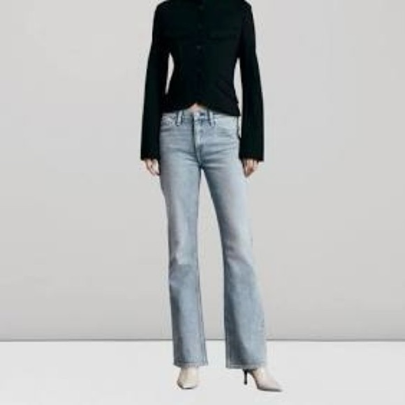 rag & bone Denim - rag & bone Peyton Midrise Bootcut Jeans in Malvern Wash Size 23